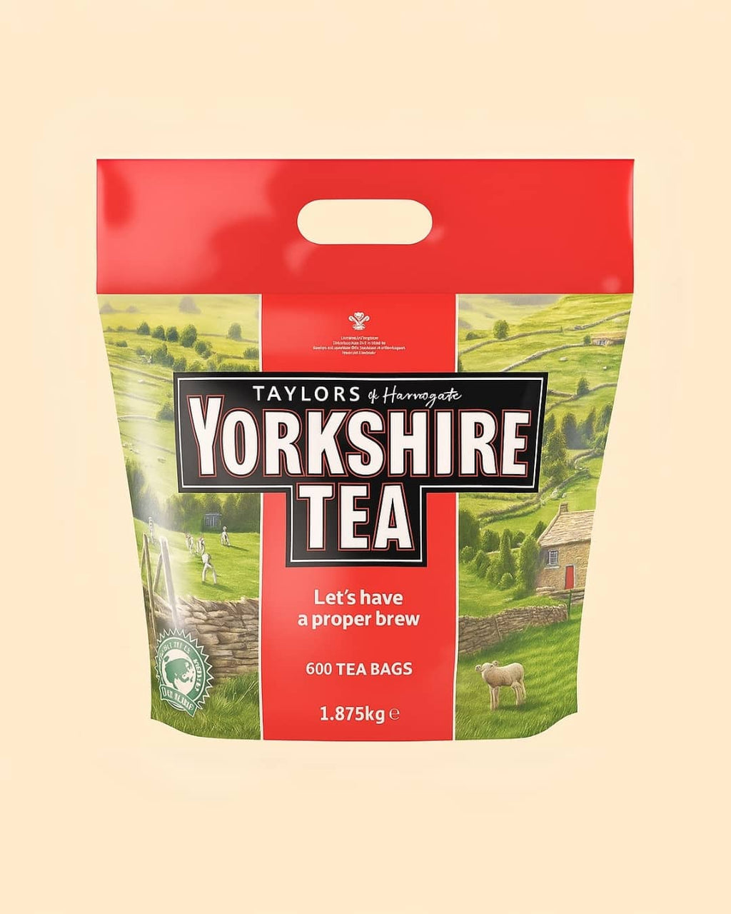 Yorkshire Tea 600 Tea Bags 1.875 Kg